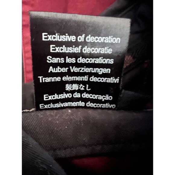 Harley Davidson Motorcycle Mechanic Garage Embroider Eagle Button Up Shirt Large - Picture 9 of 9